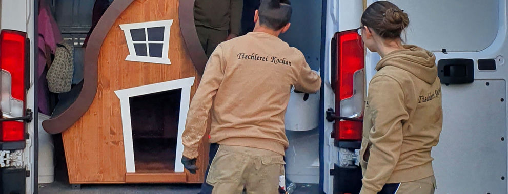 Bei Tischlerei Kochan packen alle an.