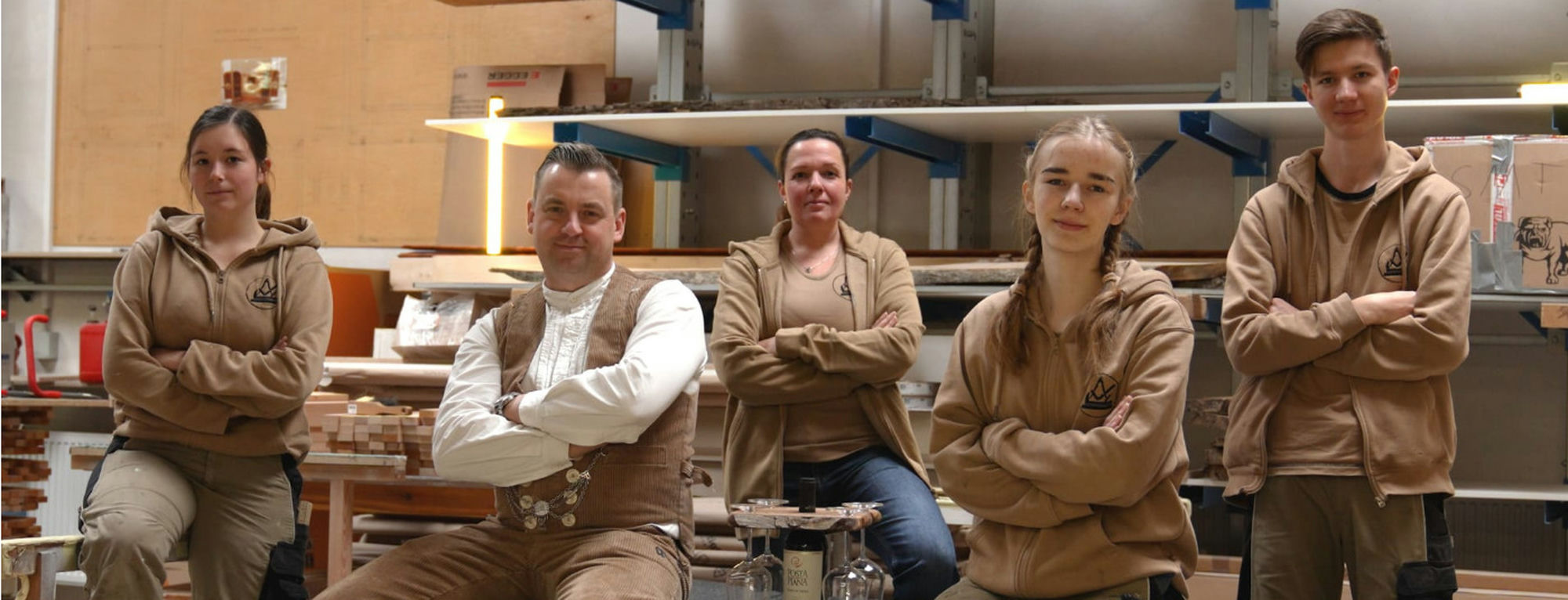 Bei Tischlerei Kochan packen alle an.